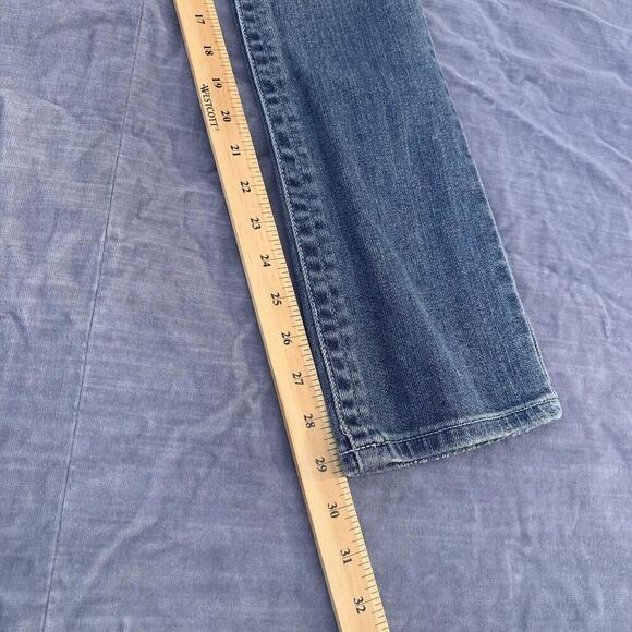 Roxy Womens Juniors Low Rise Medium Wash Gold Coast Skinny Fit Size 9 - Picture 7 of 10